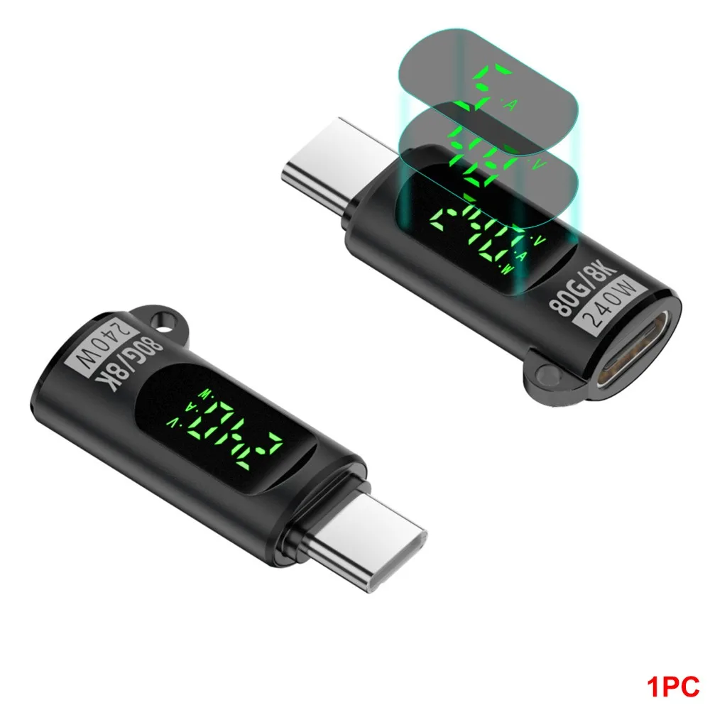 

Цифровой конвертер Type-C Emarker 240 Вт черный