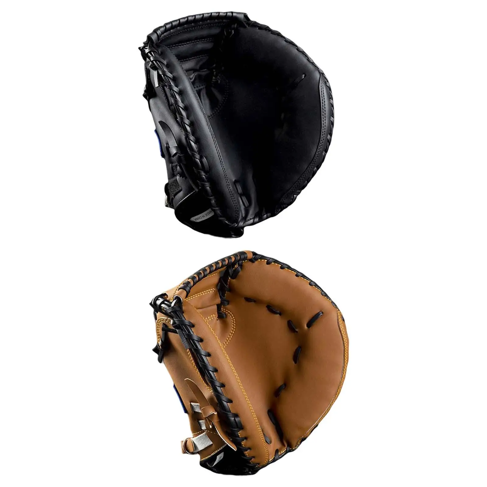 

Sports Baseball Fielding Glove Flexibility Durable Baseball and Softball Mitt for Youth Adults Beginner Play Training Practice