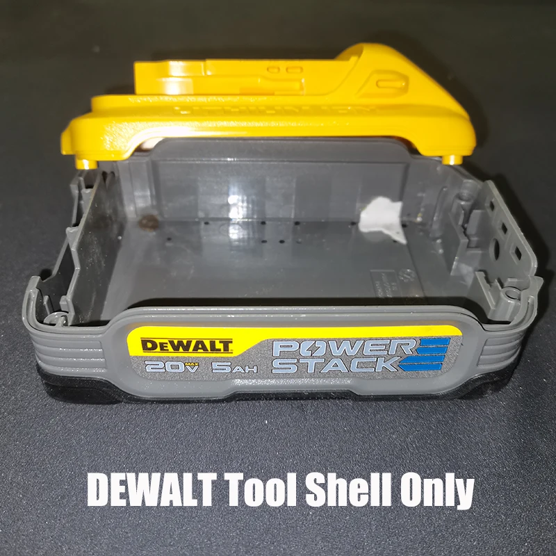 Оригинальный корпус аккумулятора DEWALT DCBP520 DCBP520G 20V5.0AH ярлык POWER STACK маслостойкий