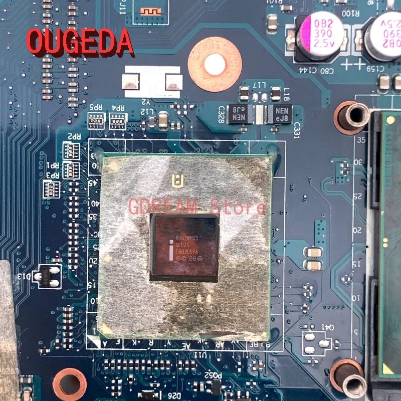 OUGEDA для ноутбука Toshiba Satellite L500 L505 K000092520 NSWAA LA-5322P материнская плата ноутбука 15,6-дюймовая DDR3 HD4500 бесплатный процессор полностью протестирован.