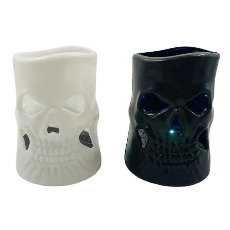 

Декоративная лампа на Хэллоуин, ночсветильник с черепом, светящееся украшение, фонасветильник для дома, праздничное украшение