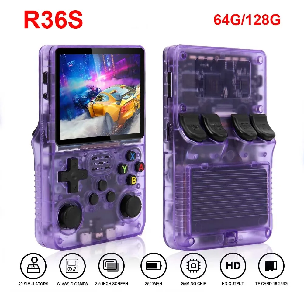 Портативная игровая консоль R36S