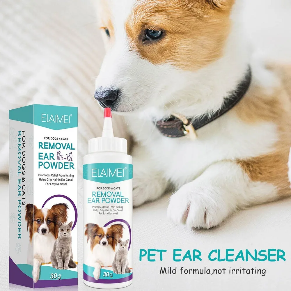 

Painless Clean Hair Easy To Use Ear Washing Powder Ear Health Care Pet Ear Powder Ear Hair Removal Remove Ear Hair