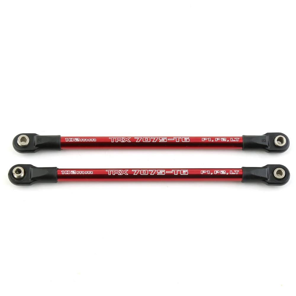

2pcs Metal Pushrod Link Rod 5318X 5318 Red-Anodized for 1/10 Traxxas E-Revo Summit Revo RC Car Upgrade Parts Accessories