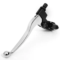 motorcycle accessories22mm 78 inch left aluminum alloy clutch lever handle suitable for pit bike atv motorcycle