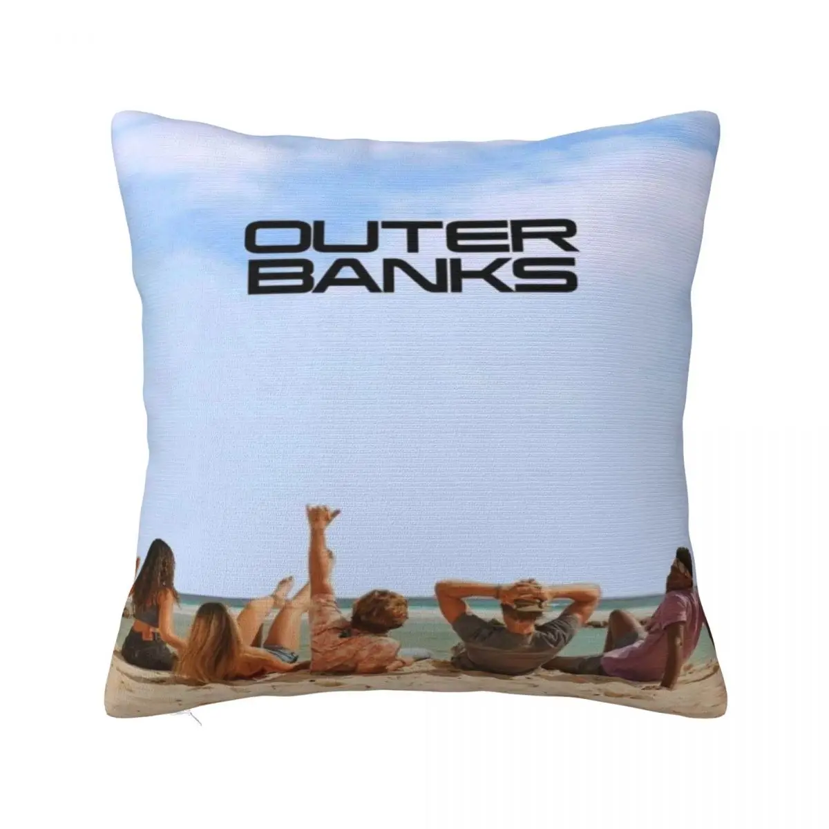 

Outer Banks Plaid Pillowcase Printed Polyester Cushion Cover Decoration Throw Pillow Case Cover Bedroom Zippered 45X45cm