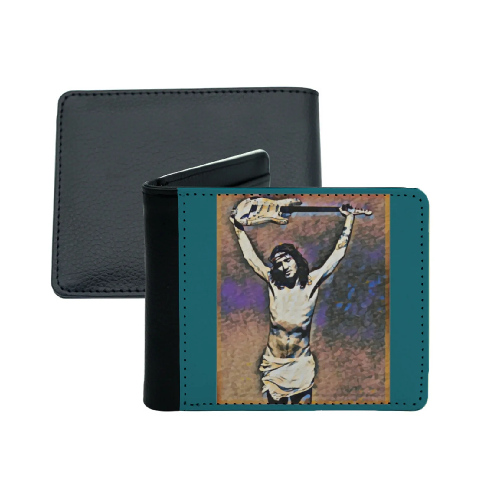 Иисус Христос Гитара Джон Фрусианте Персонализированный мужской кожаный