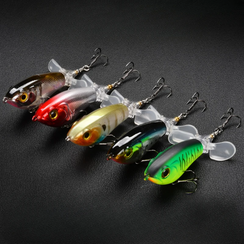 

WHYY Whopper Popper, рыболовная приманка 9 г/16 г, топвотер, плавающий двойной пропеллер, мягкая искусственная приманка для ловли карпа, окуня, жесткая приманка