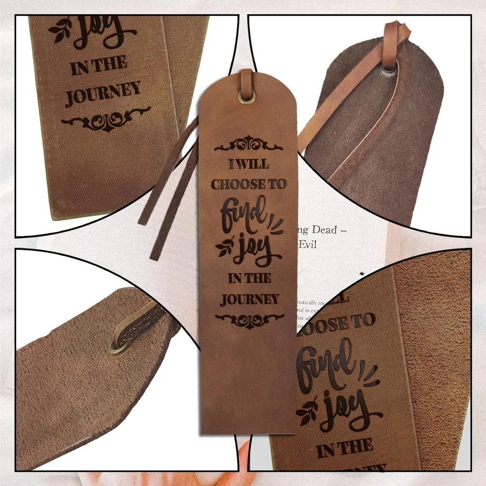 4 шт. кожаная закладка с текстом для путешествий винтажная дорожная тема кожаные