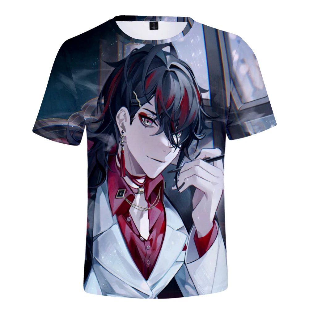 

Футболки Vox Akuma с 3D принтом для женщин и мужчин, футболка с круглым вырезом и коротким рукавом, Повседневная Уличная летняя одежда