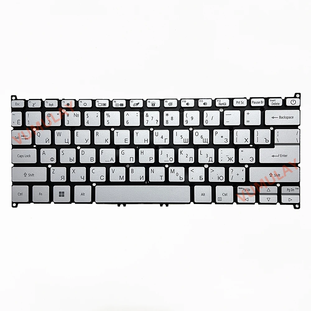 Русская клавиатура с подсветкой для Acer Swift 3 SF314-54G SF314-56 SF314-56G S40-10 S40-20 S40-51 N17W7 S40-53-757T