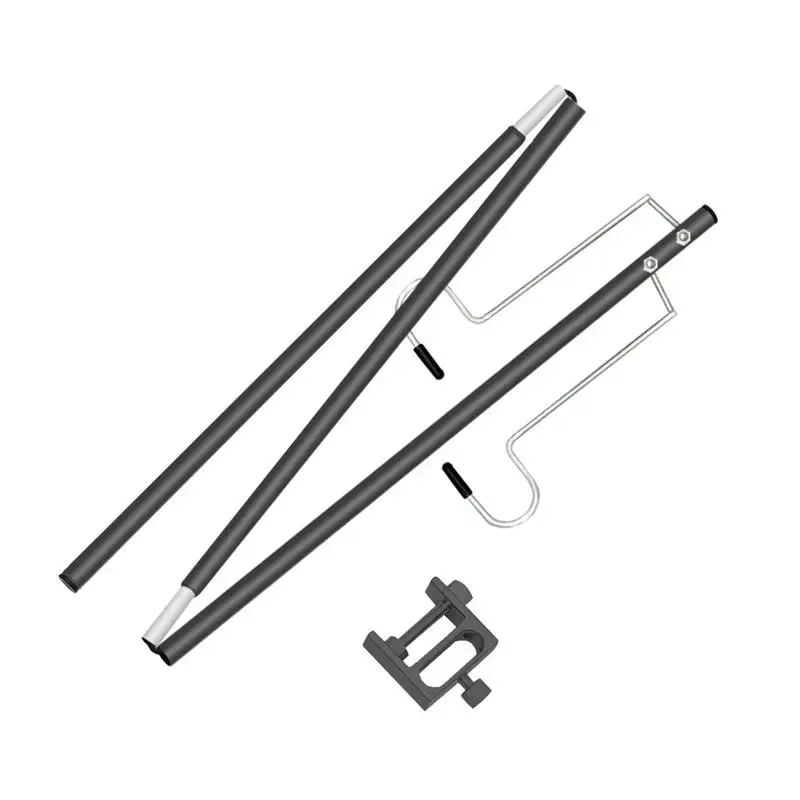 

Портативный алюминиевый держатель для лампы, складной подвесной держатель для фотолампы, для кемпинга, рыбалки, уличный инструмент