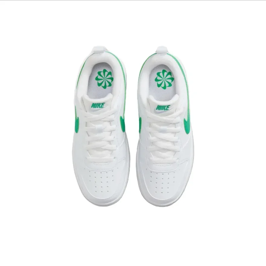 Nike Court Borough Low Recraft Удобные нескользящие износостойкие детские кроссовки с низким