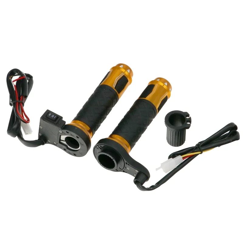 MotoLovee мотоциклетные ручки с подогревом, мотоцикл, квадроцикл, скутер, электрическая ручка 22 мм, 7/8 дюйма, руль, грелка для рук, алюминий, 12 В