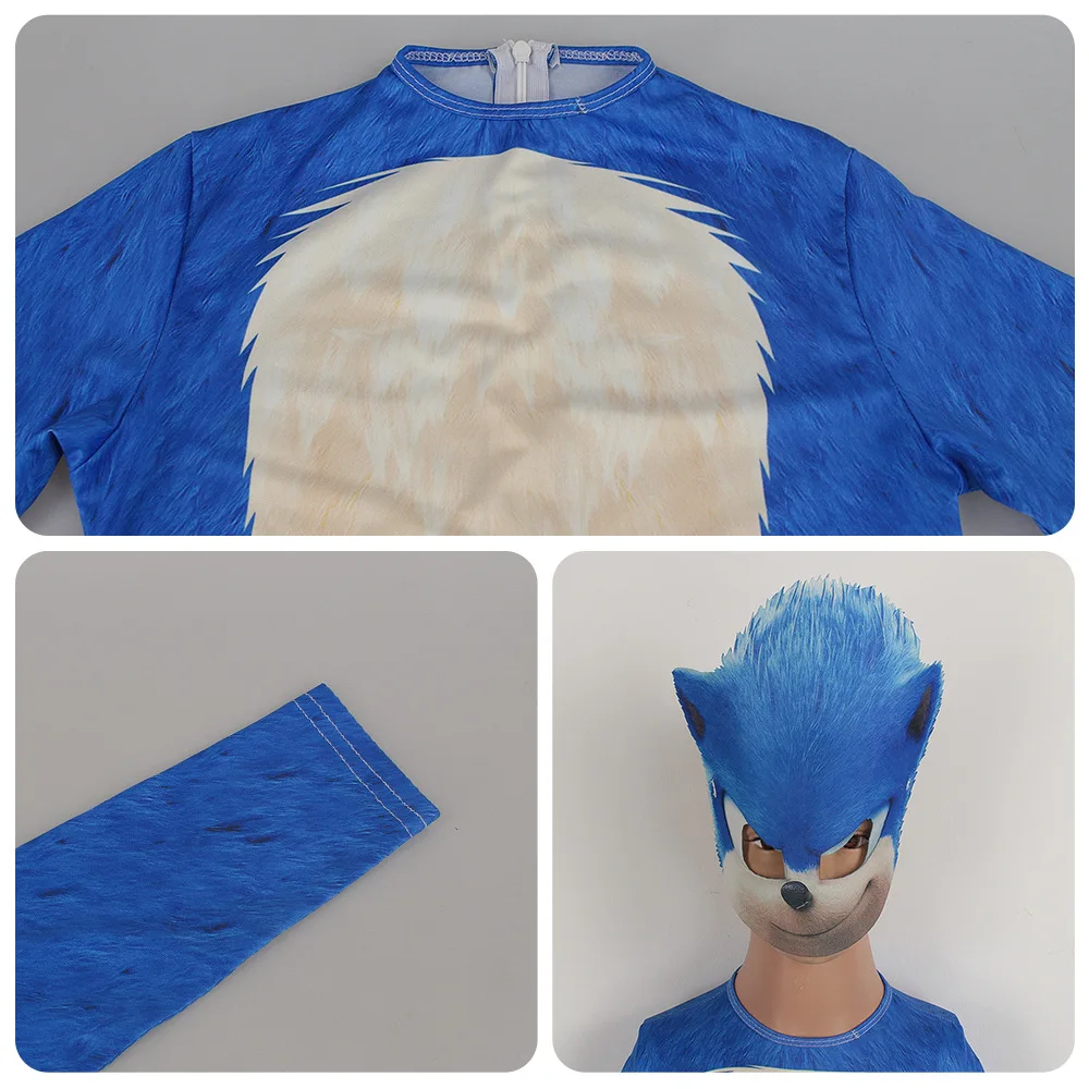 The Sonic Kid Series Personaggi Kids Косплей Cartoni Animati Di Хэллоуин Костюми Пер Аниме Spettacolo Teatrale