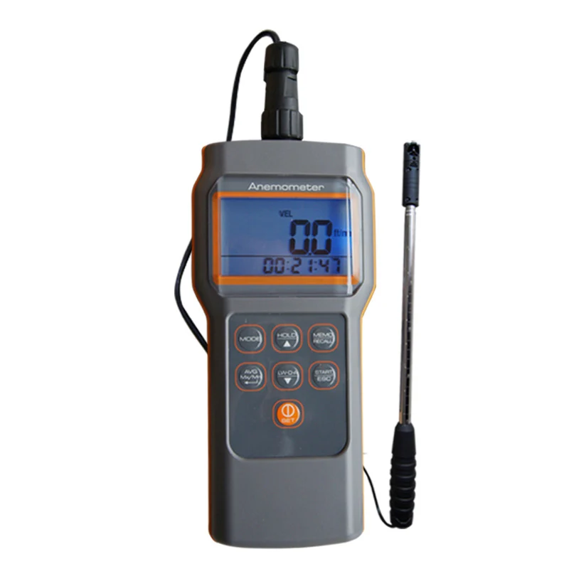 

AZ8905 AZ-8905 Handheld Digital Anemometer with Air Temp./Air RH/Dew Point Temp Meter Datalogger