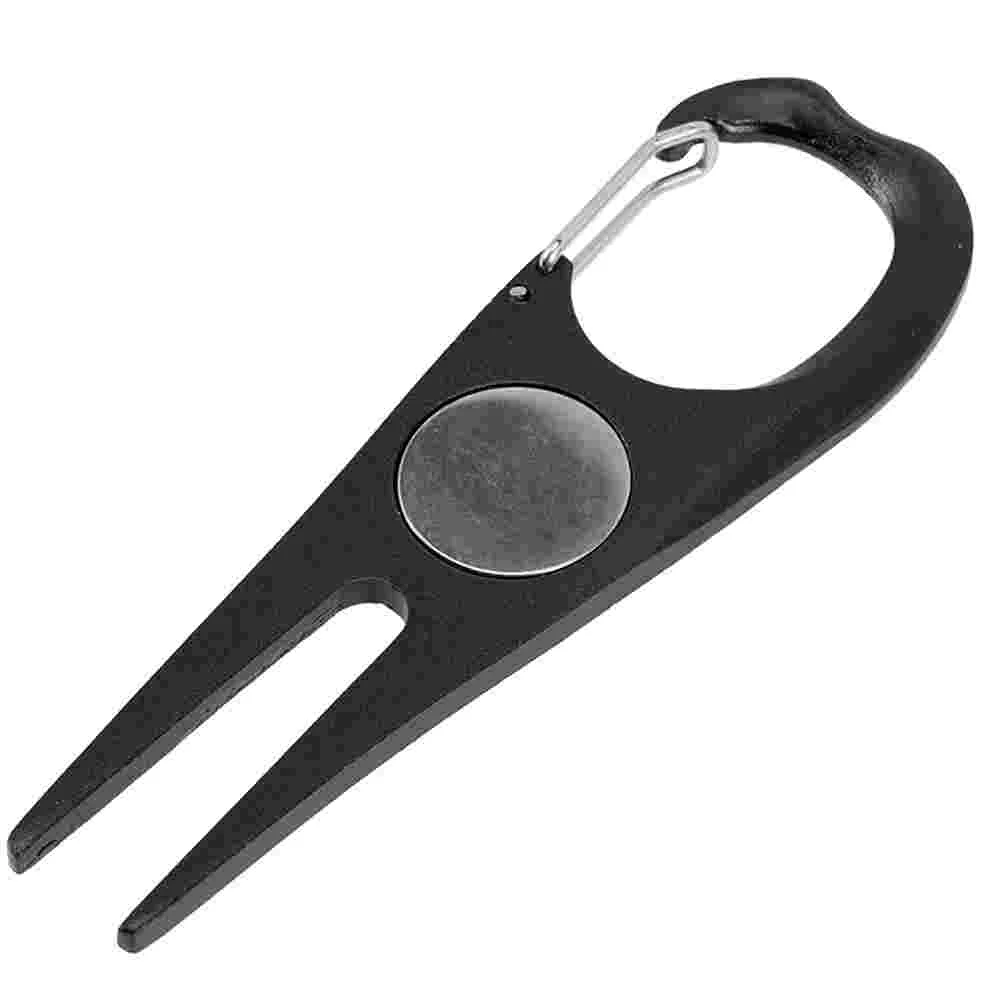 

Golf Green Fork Divot Repair Tool Wear-resistant Golfs Ball Metal Aluminum Alloy Accessory Grass