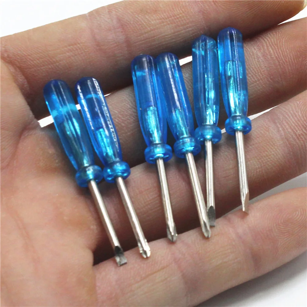 

Multifunctional Small Screwdriver 2mm Cross Phillips Head Tips Pocket Screwdriver for Repair Home Improvement Craft