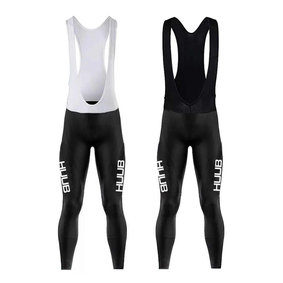 

Брюки HUUB мужские велосипедные с гелевыми вставками, длинные штаны для велоспорта, командные штаны для горного велосипеда, весна-осень