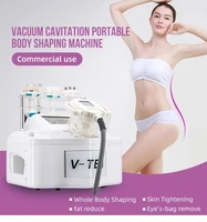 2022 latest v10 multifunctional velabody shape slimming cavitation fat removal vacuum roller eye care beauty machine