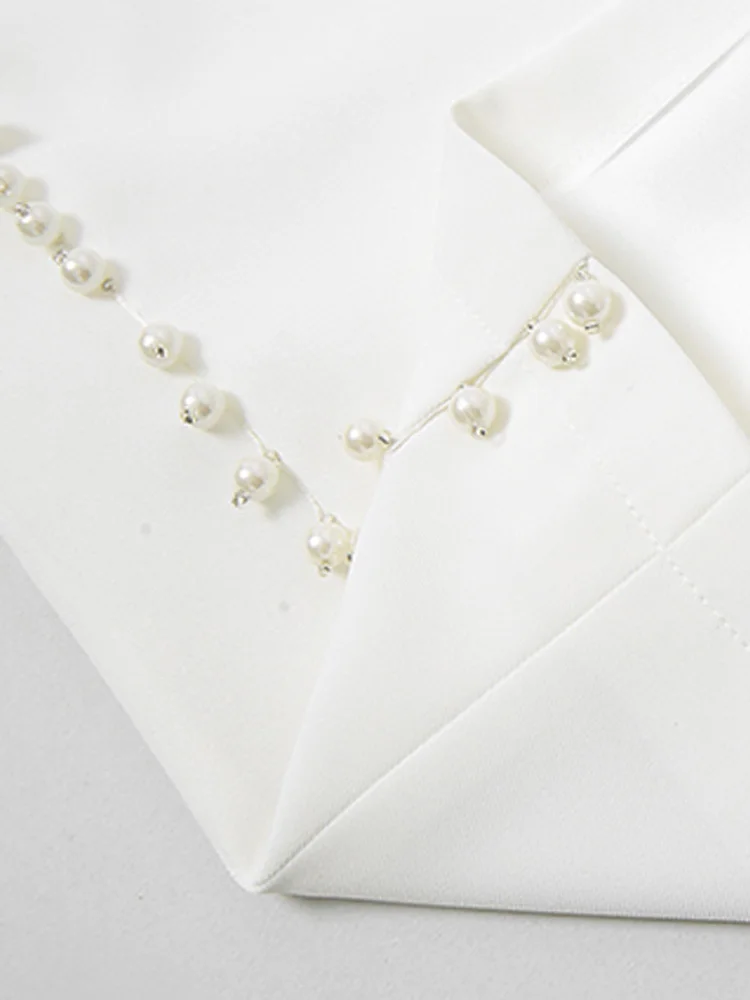 Элегантное вечернее платье Летнее белое кружевное однорядное Платье-футляр с