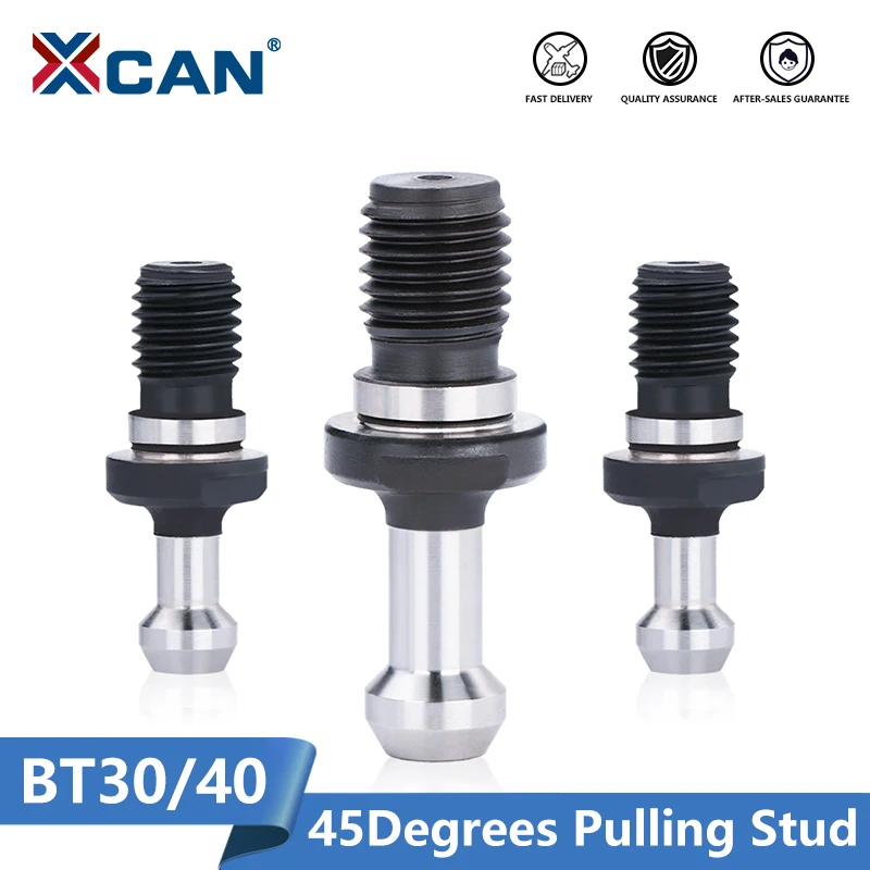 

XCAN Pull Stud Pulling Nail BT30 BT40 45Degrees Retention Knob for CNC Milling Tool Holder,CNC Lathe Tools
