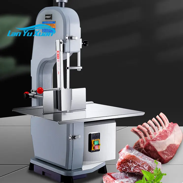 

FEST RC250 Frozen Chicken Commercial Small Manual Saw Cutter Cutting Electric Meat Band Bone Sawing Machine for Butchers
