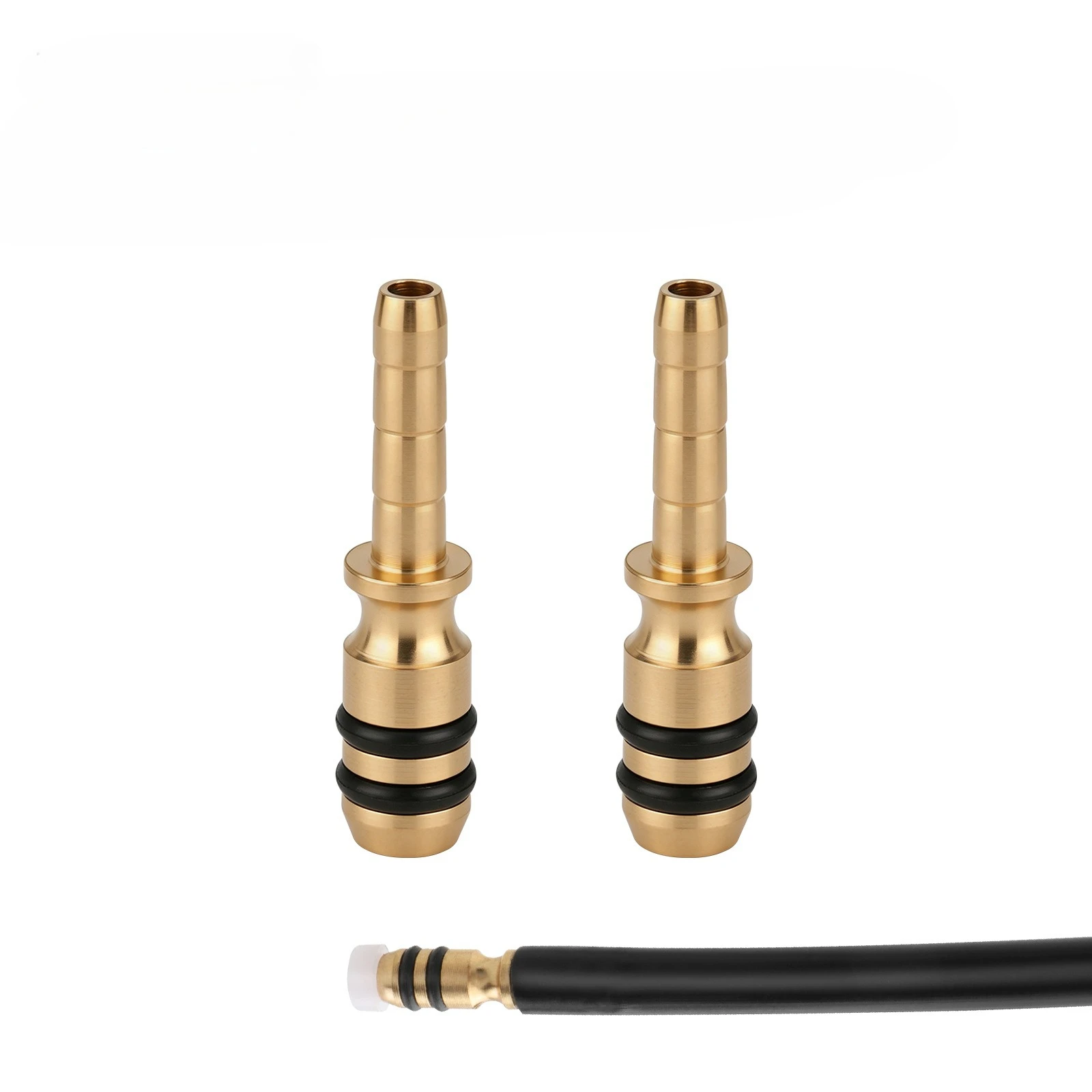 Фото Быстросъемная масляная игла для велосипедных тормозов IIIPRO FIBEAX R2X4, R3X4, C5X4, C5X2, C515 с оливковой головкой и быстросъемным масляным штуцером. №1