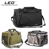 multifunctional square fishing bag canvas suitcase bait case reel storage bucket camouflage sports one shoulder backpack tools
