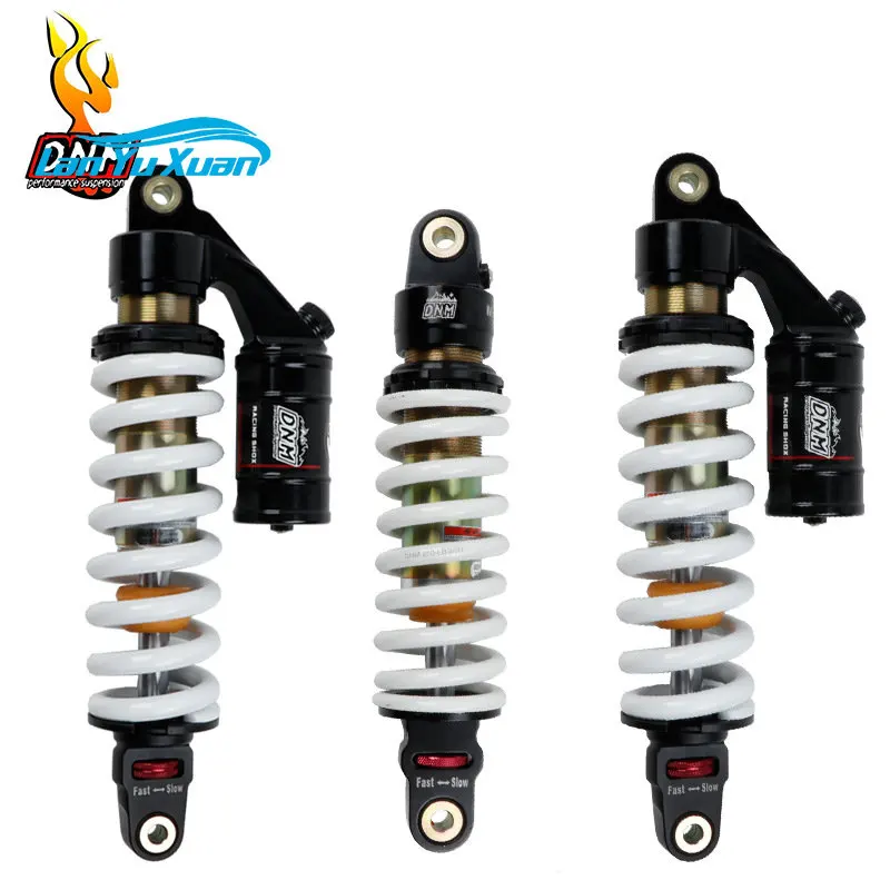 

DNM produced off-road motorcycle modified rear shock absorber damping adjustable spring shock absorber rear bladder