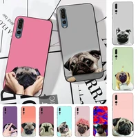 lvtlv pug dog phone case for huawei p30 40 20 10 8 9 lite pro plus psmart2019