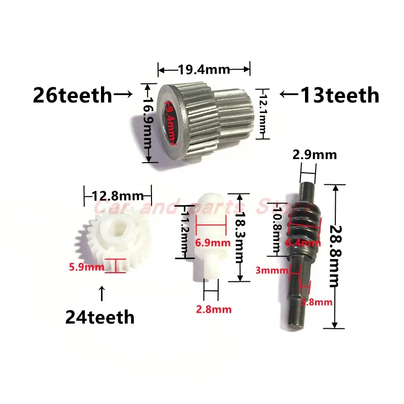 4 шт./лот мощная Складная зеркальная Шестерня электрическая для Honda Crosstour Odyssey Spirit