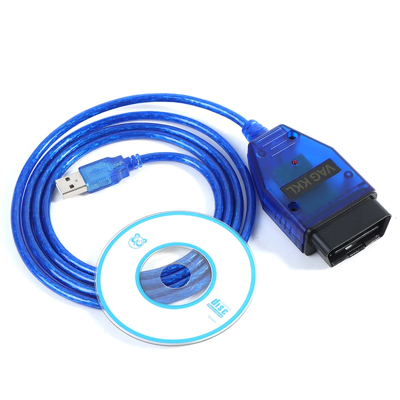 1 компл. VAG-COM 409 Com Vag Kkl диагностический кабель USB интерфейс сканера