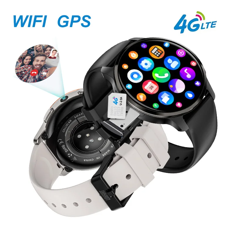Фото Смарт-часы 4G 5G Android с SIM-картой APPLLP 2, GPS NFC, 1,43-дюймовый AMOLED-экран, умные часы №1