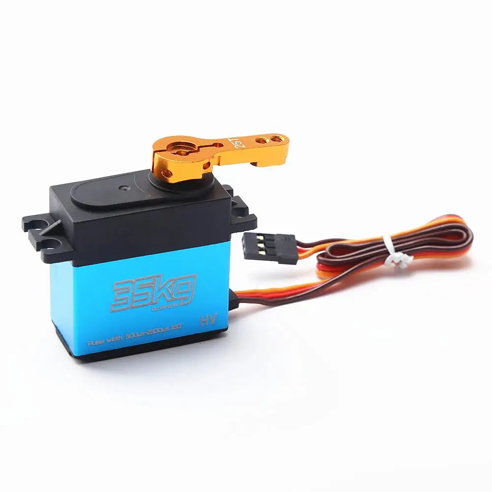 

1pcs Servo 35kg High Torque Coreless Servo Motor Digital Waterproof Ds3235 Servo For Robotic DIY RC Car Modified Accessories