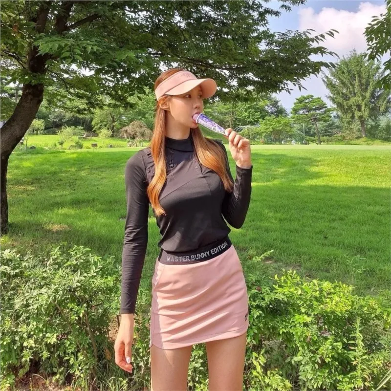 Women's Long Sleeve Golf Polo Shirts Lightweight Quick Dry Athletic Tennis Hiking Shirts with 4-Button