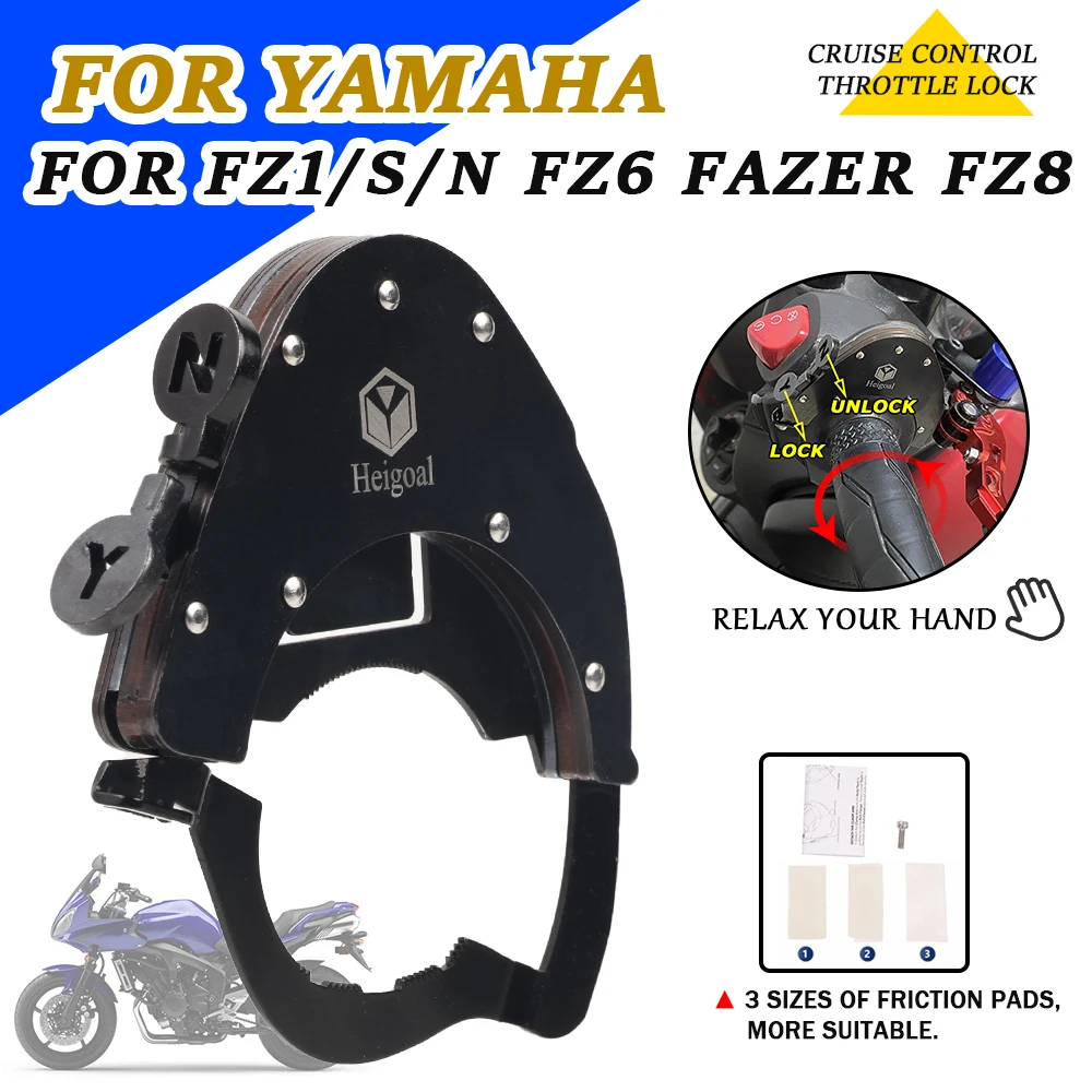 

Для YAMAHA FZ6 FAZER FZ 6 S2 FZ1 FZ1N FZ1S FZ 1 1N FZ6R FZ8 аксессуары для мотоциклов круиз контроль дроссельная заслонка вспомогательный Руль