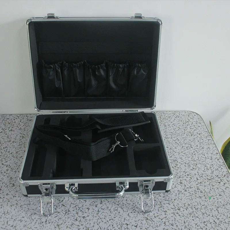 16 in 1 Optical fiber cold junction kit set toolbox 30mw 30KM vfl power meter fiber cleaver CFS-2 stripper FC-6S Kevlar scissors