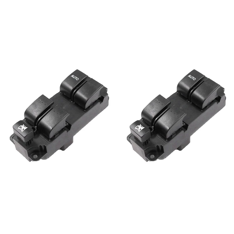 

2X Power Window Lifter Switch Left Driver Side For Mazda 3 2004-2010 BP1E-66-350 BP1E66350