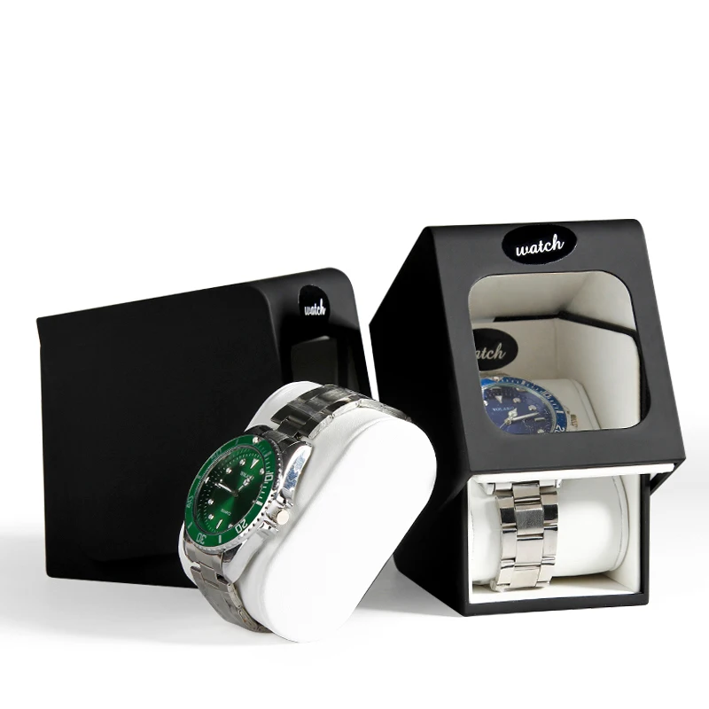 Watch Box Gift Packaging Mechanical Watch Display Storage Box Pu Leather Watch Storage Box Display Brand New7x9x9cm Tool Box enlarge