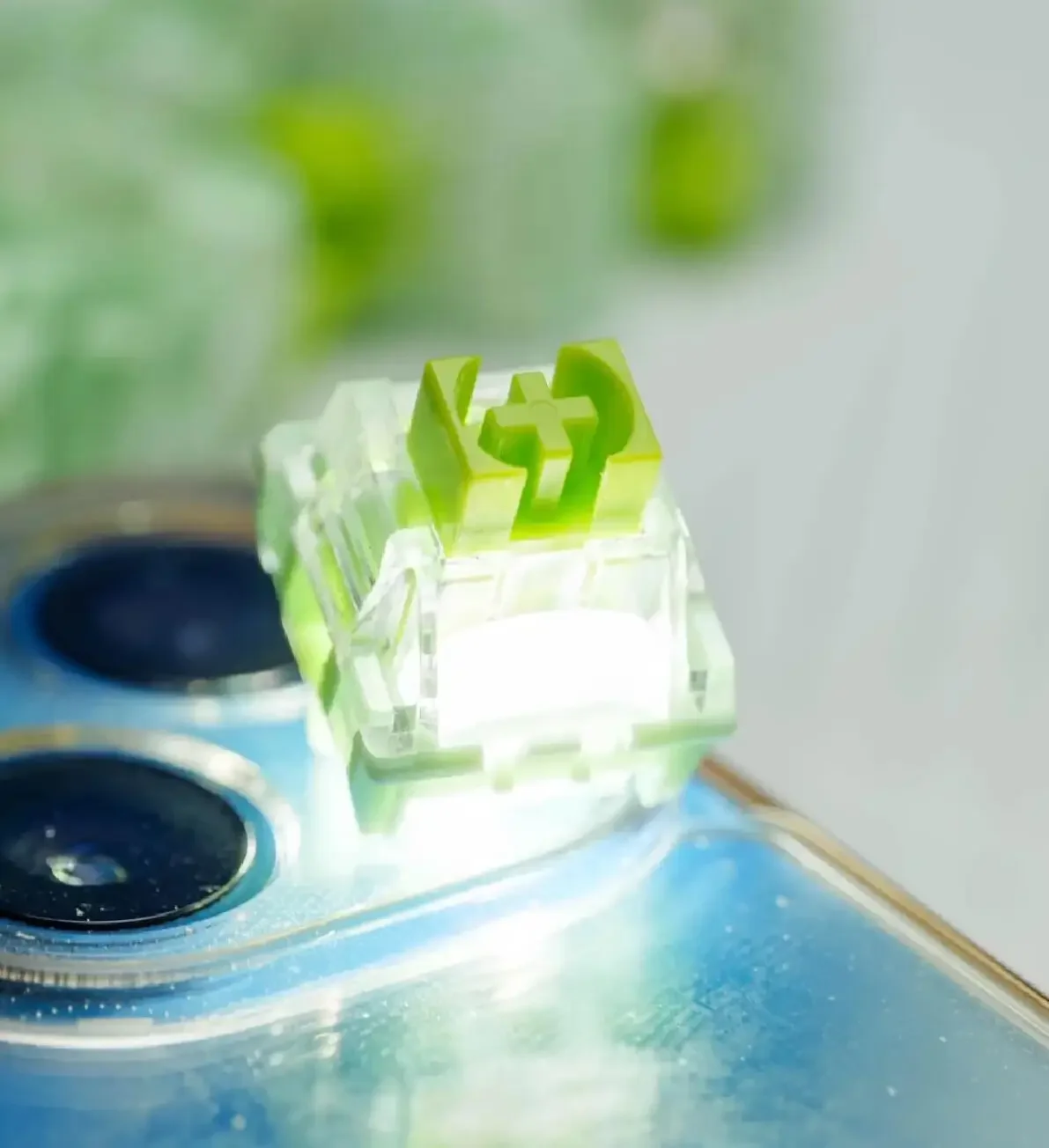 Фото Переключатель TTC ACE RGB Spotlight SMD Переключатели клавиатуры Линейный 5-контактный 53 г Механический переключатель клавиатуры Игровой AULA F75 F87 AJAZZ AK820 №5