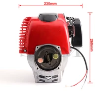 49cc 4-stroke Air Cooling hand Pull Start engine for Gas Petrol Motorized Bicycle Pocket Mini Pit Dirt Bike ATV lawn mower parts