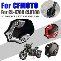 for cfmoto clx 700 clx700 700clx 700cl x motorcycle kickstand foot side stand extension enlarge pad support plate accessories