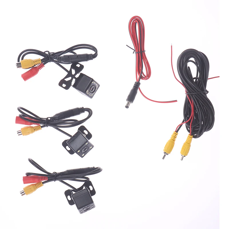 

4/8/12LED Night Vision Car Rear View Camera Universal Backup Parking Reverse Camera Waterproof Night Vision Within 3M