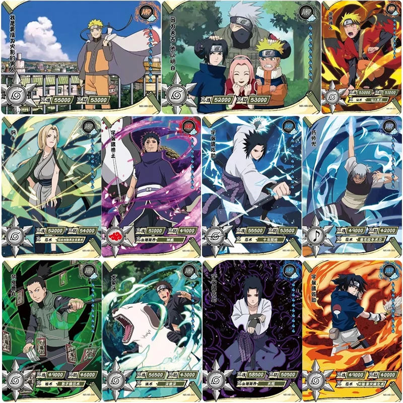 Наруто KAYOU HR 3D Cards Series 041-060 Аниме Фигурки Учиха Итачи Хидан Кабазу Могубой Якуши