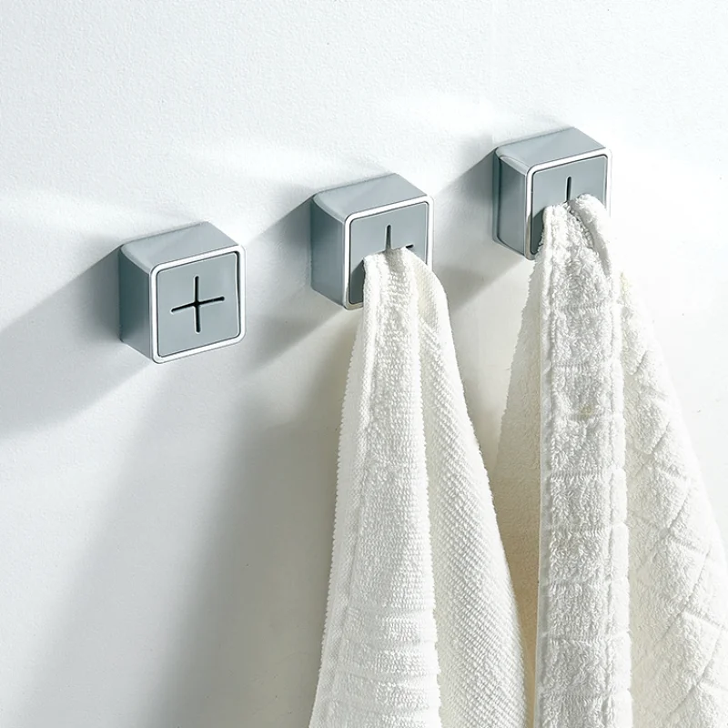 

Towel Plug Holder Punch Free Silica Gel Bathroom Organizer Rack Towels Storage Wash Cloth Clip Bathroom Kitchen Accessories Tool