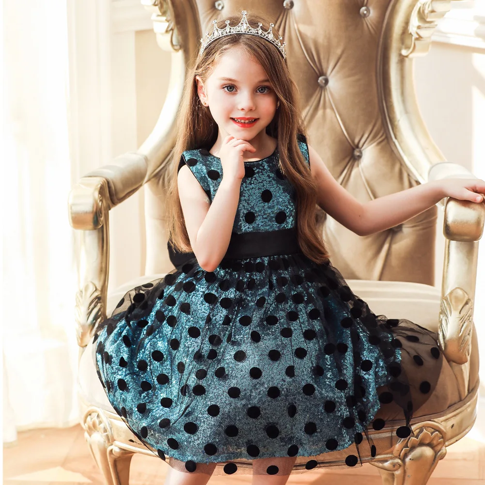

Princess Dress Kids Clothes For Girl Evening Wedding Party Gown Costume Children Clothing 3-8 YearsFirst communion