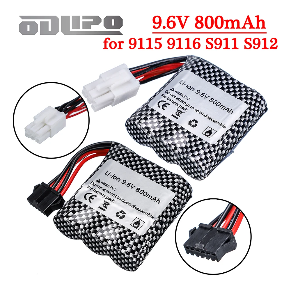 Литий-ионный аккумулятор 9 6 в для 9115 9116 S911 S912