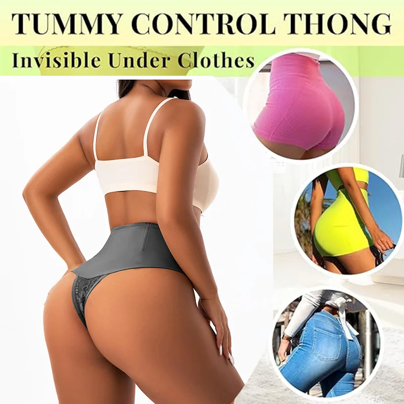 GUUDIA кружевные стринги для поясничной кости дышащие эластичные контроля живота