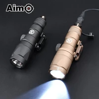 m300a mini scout light upgrad 400lum with moment function switch hunting airsoft weapon scout light for 20mm rail